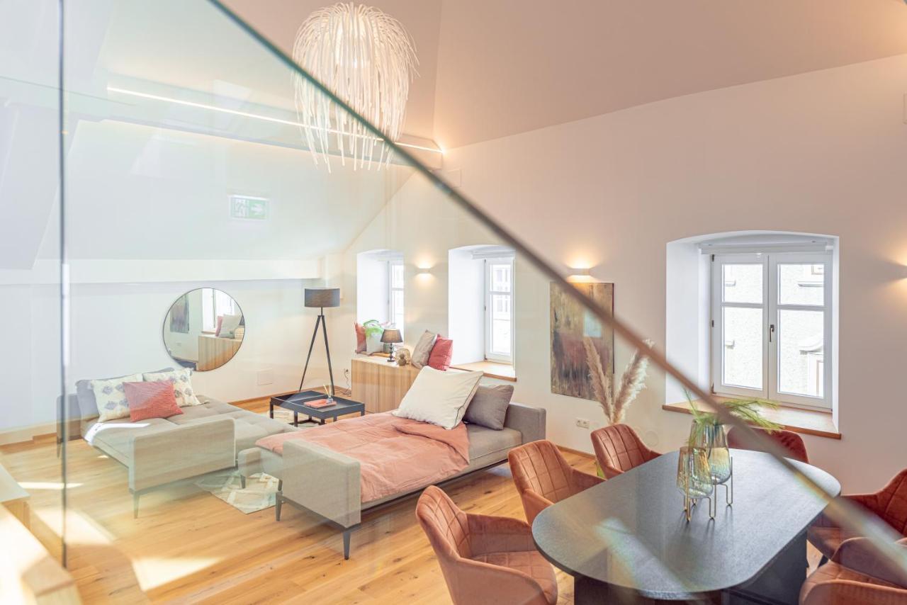 Penthouse Maxfux Direkt In Der Fussgaengerzone 130M2 Apartment Krems an der Donau Exterior foto