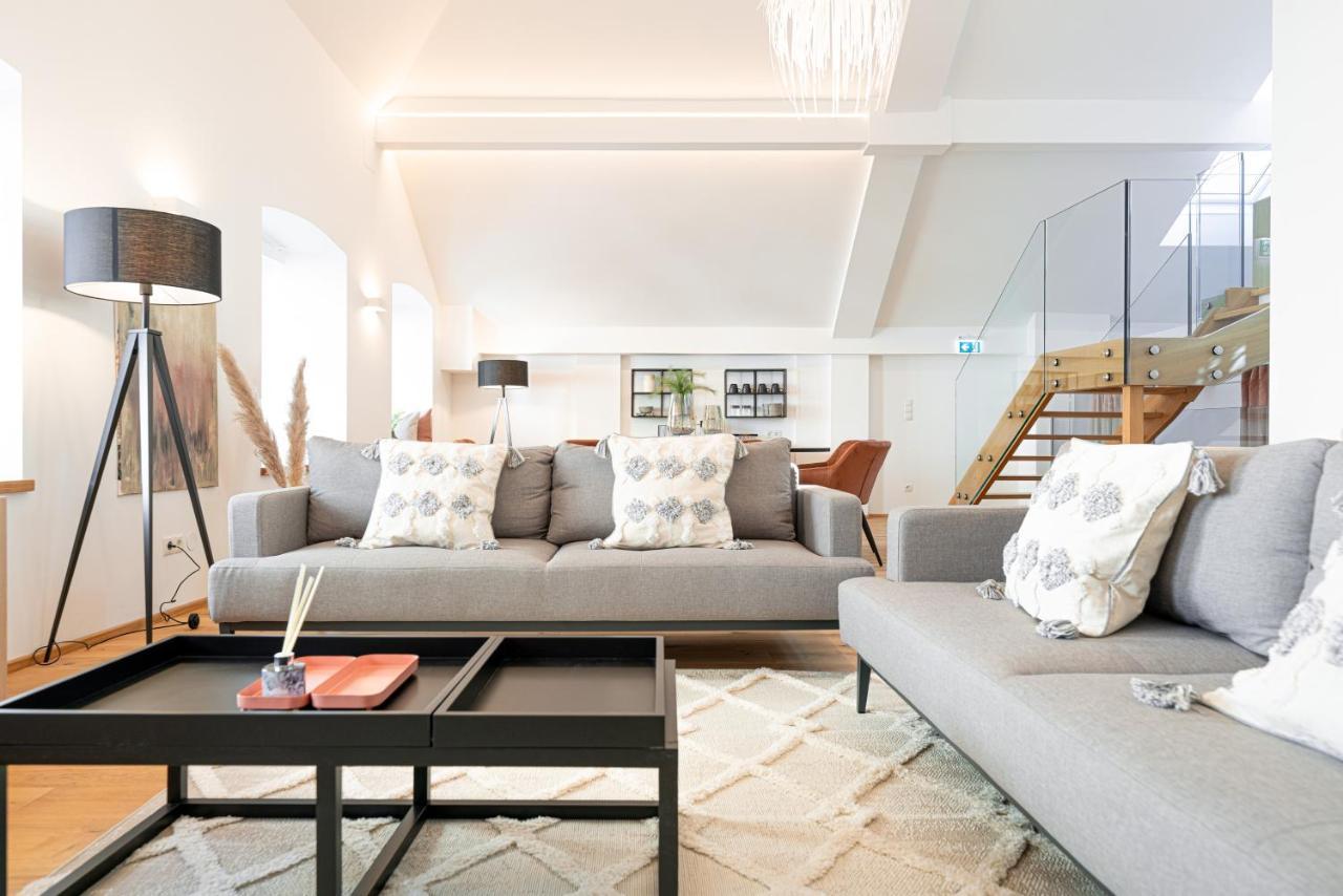 Penthouse Maxfux Direkt In Der Fussgaengerzone 130M2 Apartment Krems an der Donau Exterior foto