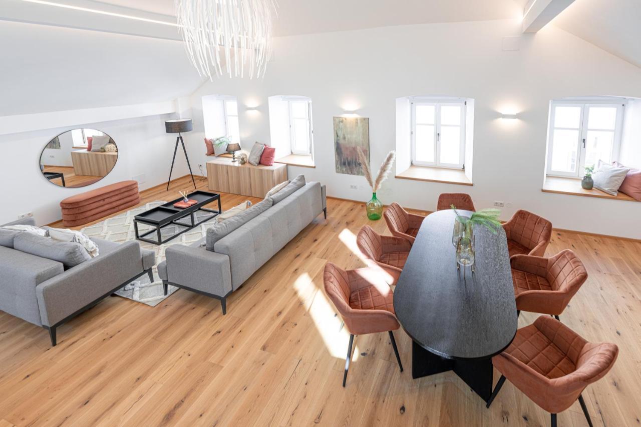 Penthouse Maxfux Direkt In Der Fussgaengerzone 130M2 Apartment Krems an der Donau Exterior foto