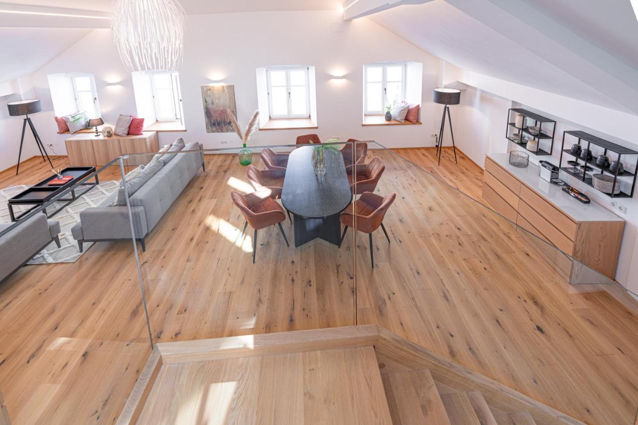 Penthouse Maxfux Direkt In Der Fussgaengerzone 130M2 Apartment Krems an der Donau Exterior foto